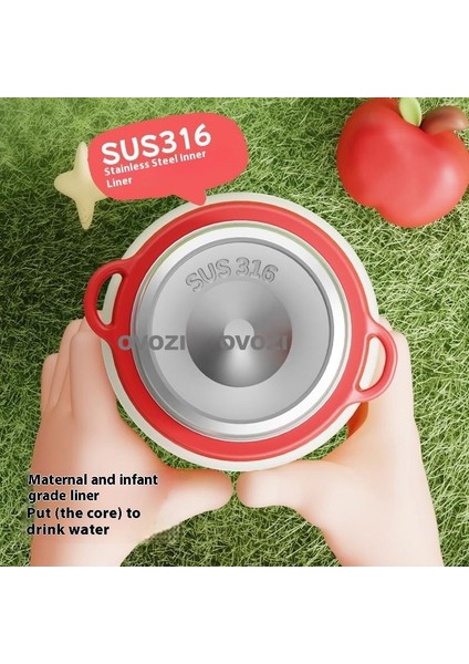 430ML Yüksek Değerli 316 Paslanmaz Çelik Öğrenci Çocuk Isı Yalıtım Dağı (Yurt Dışından) fiyatları