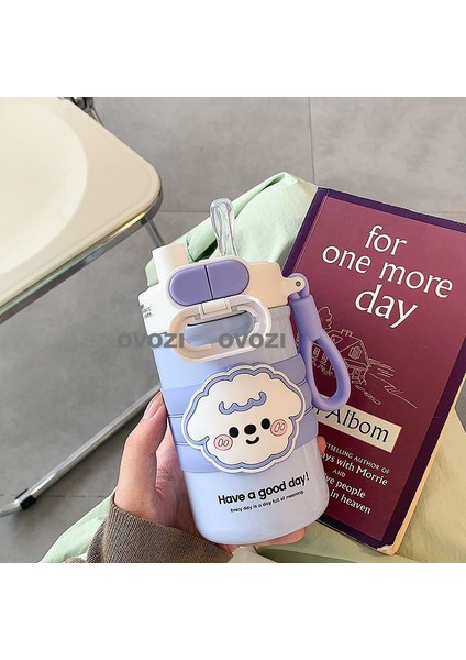 430ML Yüksek Değerli 316 Paslanmaz Çelik Öğrenci Çocuk Isı Yalıtım Dağı (Yurt Dışından)