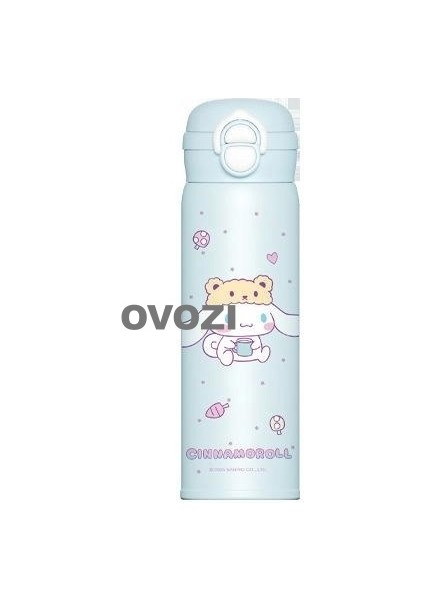 450ML Çizgi Film Öğrencileri Çocuklar Üç Boyutlu Çizgi Film Çıkartmaları ile Pipetli 316 Paslanmaz Çelik Yalıtım Dağı (Yurt Dışından)