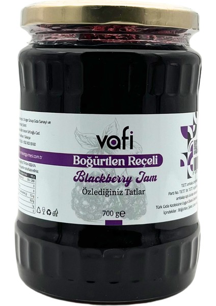 Böğürtlen Reçeli 700 gr Mg