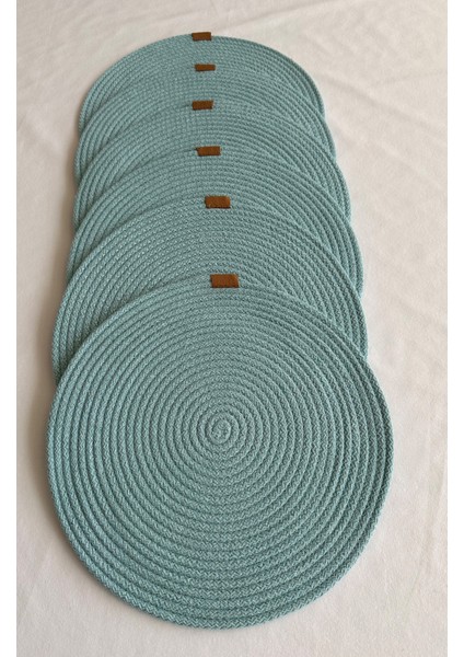Yuvarlak Supla Mint 33CM 6lı