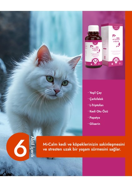 Mi-Calm Bitkisel Kedi Köpek Sakinleştirici Sıvı fiyatları