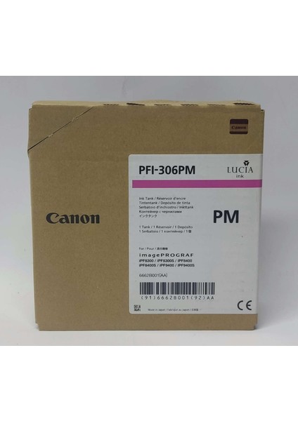 PFI-306PM Photo Magenta Kartuş 330ML modelleri