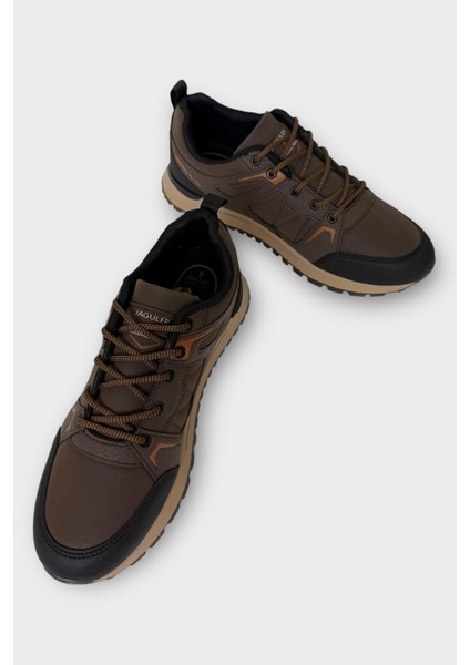 Erkek 4 Mevsim Rahat Comfort Spor Ayakkkabı Kahverengi fırsatları