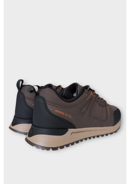 Erkek 4 Mevsim Rahat Comfort Spor Ayakkkabı Kahverengi indirimleri