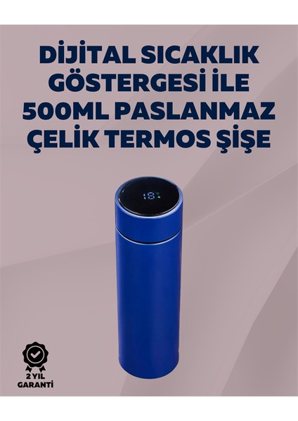 12 Saat Sıcak, 24 Saat Soğuk Tutabilen Paslanmaz Termos