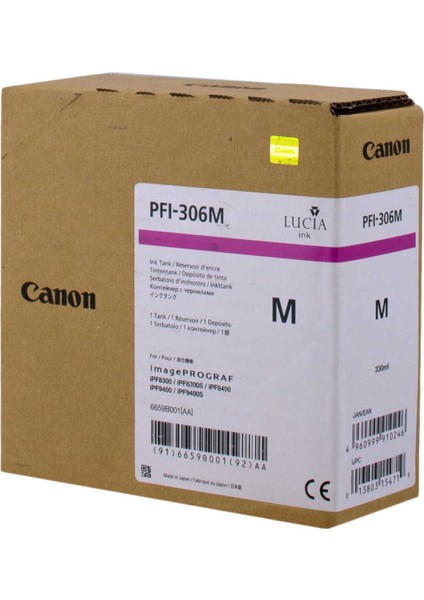 PFI-306M Magenta Kartuş 330ML