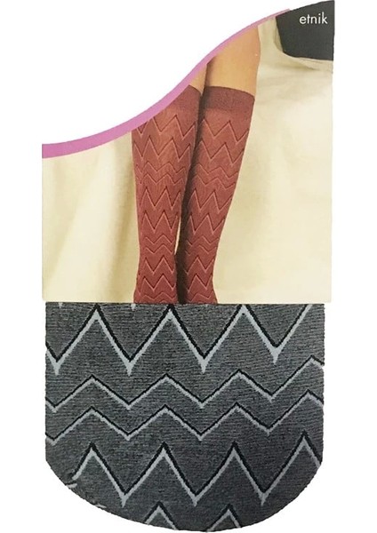 Penti Etnik Kadın Pantolon Çorabı