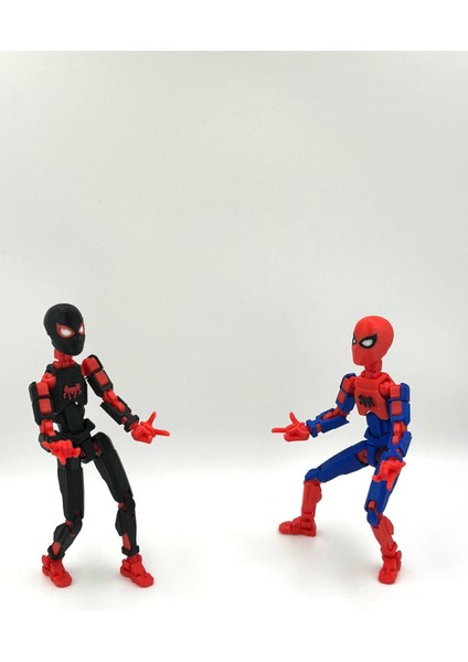 Spiderman & Miles Morales – Ikili Marvel Kahraman Dummy Figür Seti
