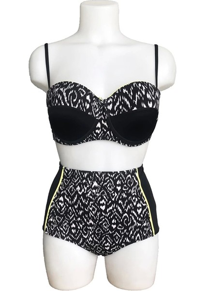 Sunset Straplez Kaplı Bikini