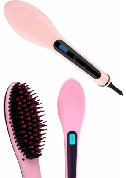 Saç Düzleştirici Tarak Dijital Göstergeli Seramik Kaplama Sıkı Dişli fiyatları