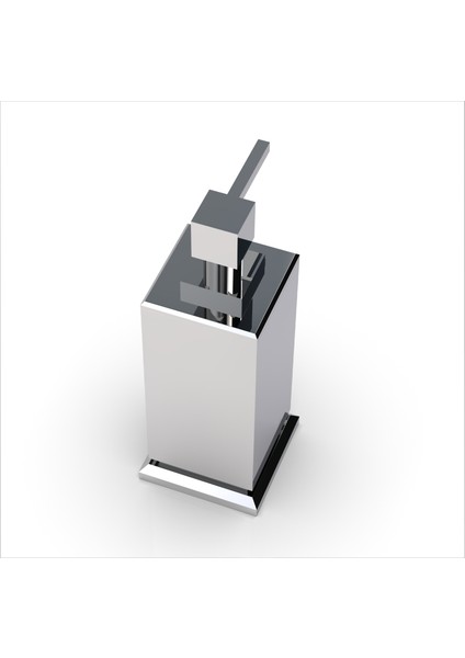 Ultra Lüks Krom Sıvı Sabunluk – Tezgah Üstü Sabunluk | Serena Serisi modelleri