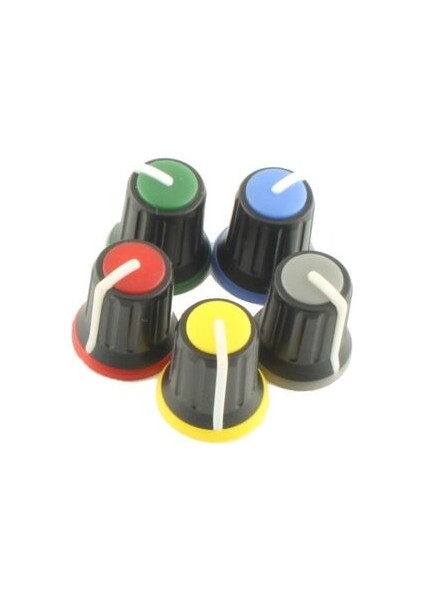 Potansiyometre Başlığı Pot Düğmesi - 50 Adet