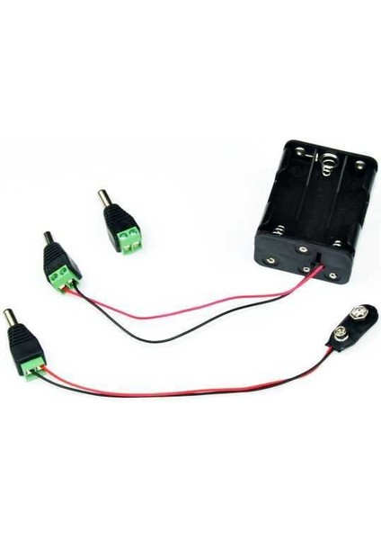 Klemens Girişli Erkek Dc Barrel Jack Power Konnektör 10 Adet modelleri