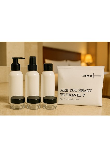 Plastik Seyahat Boy 100ML Beyaz Şişe ve Kavanoz 6’lı Set – Çantalı Seyahat Kiti fiyatları