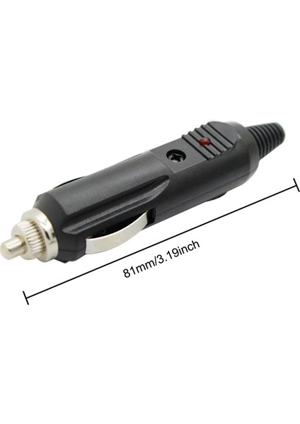 2 Adet LED Işıklı 12 Volt Sigortlalı Seyyar Motorsiklet Otomobil Araç Çakmaklık Fişi Soketi modelleri