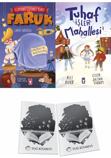 Uzaydaki Gizem Li Robot Faruk ve Tuhaf Işler Mahallesi + Hediyeli