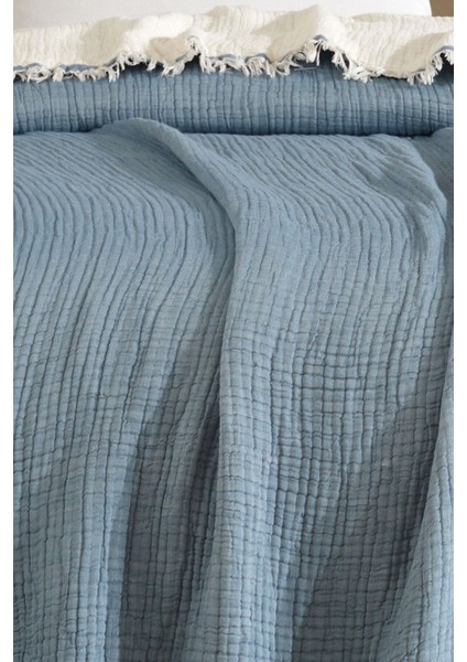 5 Katlı %100 Pamuk Müslin Yatak Örtüsü – 230X240 cm fiyatları