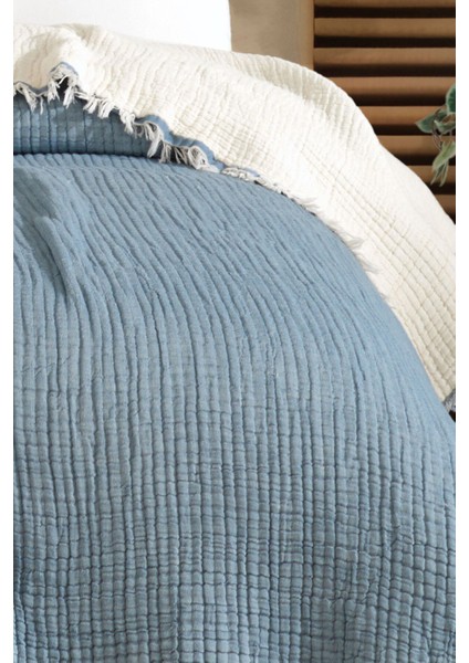5 Katlı %100 Pamuk Müslin Yatak Örtüsü – 230X240 cm modelleri