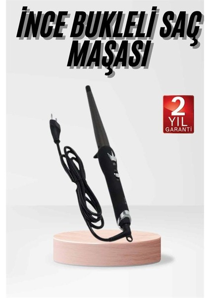 Isı Ayarlı 19MM Saç Maşası Belirgin Bukleler Ince Maşa Seramik Kaplama fiyatları