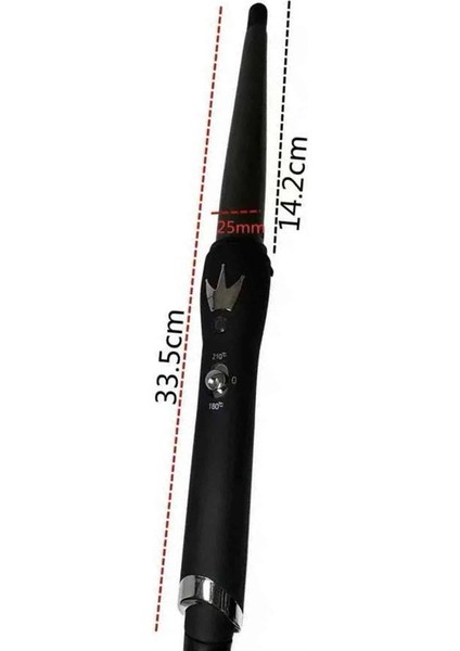 Isı Ayarlı 19MM Saç Maşası Belirgin Bukleler Ince Maşa Seramik Kaplama modelleri