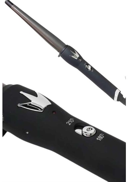 Isı Ayarlı 19MM Saç Maşası Belirgin Bukleler Ince Maşa Seramik Kaplama fırsatları