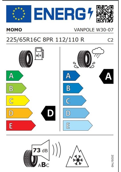 225/65 R16 112/110R VAN Pole W-30 Kış Lastiği ( Üretim Yılı: 2025 ) indirimleri