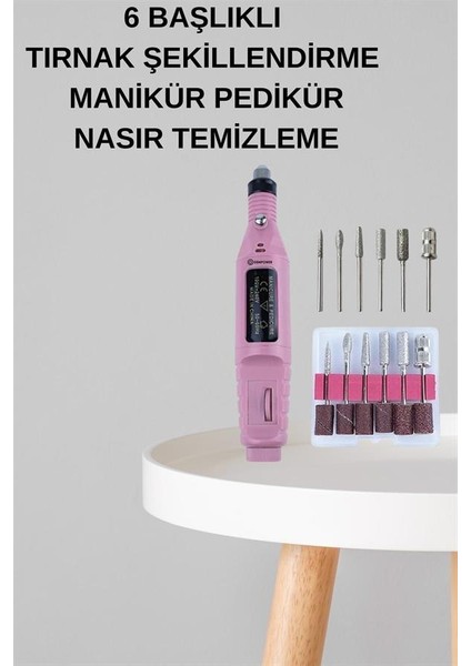 Manikür Pedikür Seti Ikili Set El ve Ayak Bakımı Nasır Temizleme Protez Tırnak Çıkarma fırsatları