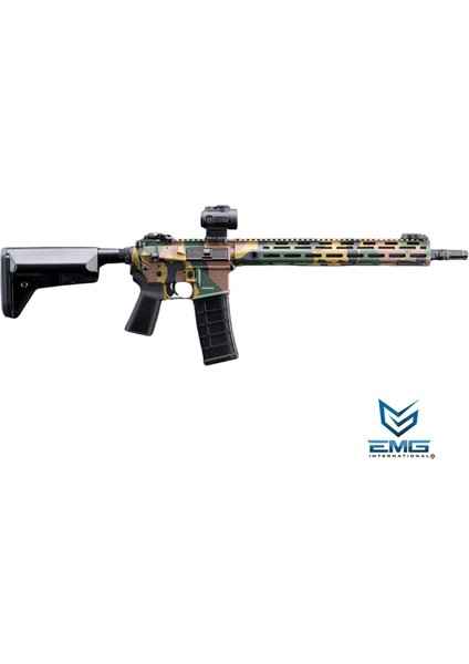 Umbrella Corporation Weapons Research Group Licensed M4 M-Lok Airsoft Aeg Rifle (Color: Woodland Water Transfer / Carbine 400 Fps) fırsatları