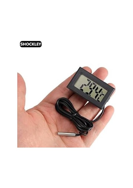 Dijital Lcd'li Problu Termometre - 5 Adet fiyatları