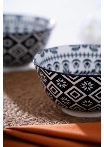 Desenli Porselen Kase 14 cm modelleri