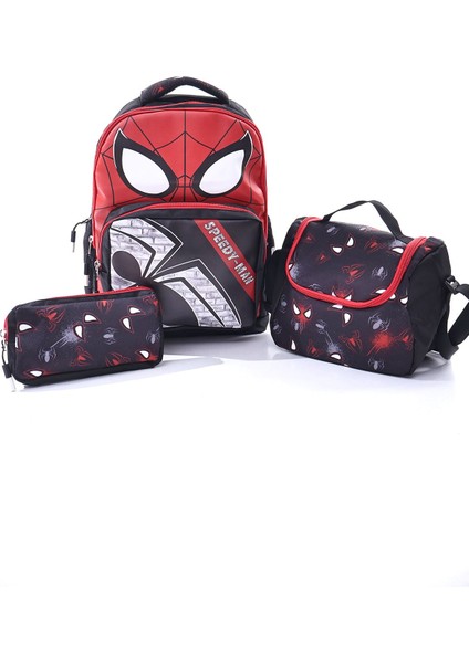 Süper Kahramanlar Temalı Erkek Çocuk Okul Çanta Seti ( Okul Çantası - Beslenme Çantası - Kalemlik ) indirimleri