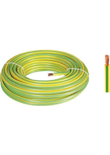 H50V-K 0.50-Sy ,sarıyeşil 0.50MM² 1-Damar/çok Telli 1-Mt Nyaf Kablo
