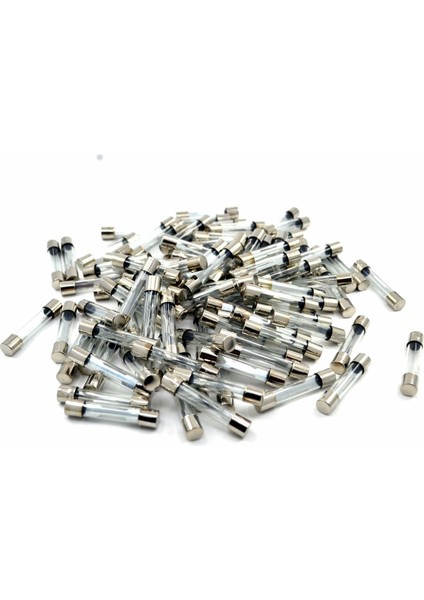 8A Cam Sigorta 5X20 - 100 Adet