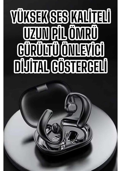 Bluetooth Kulaklık Dijital Göstergeli Uzun Pil Gürültü Önleyici Oyuncu Kulaklığı