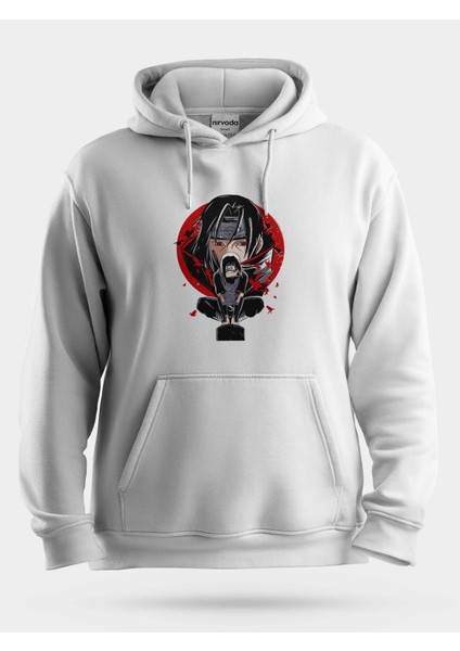 Itahci Naruto Baskılı Unisex Kapüşonlu Sweatshirt