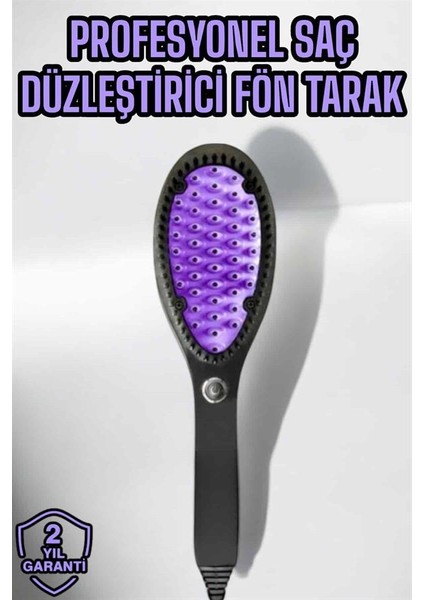 Fön Tarak Elektrikli Sıkı Dişli Taşınabilir Saç Düzleştirici fiyatları