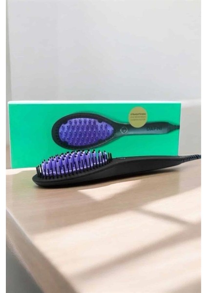 Fön Tarak Elektrikli Sıkı Dişli Taşınabilir Saç Düzleştirici fırsatları