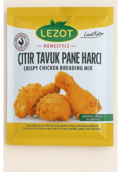 Lezot Çıtır Tavuk Pane Harcı 90 gr