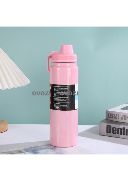 800ML Spor Kupa 304 Paslanmaz Çelik Yalıtımlı Kupa (Yurt Dışından)