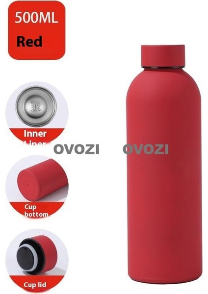 500ML Spor Kupa 304 Paslanmaz Çelik Vakum Yalıtımlı Kupa (Yurt Dışından)