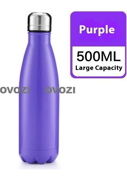 500ML Spor Kupa 304 Paslanmaz Çelik Vakum Yalıtımlı Kupa (Yurt Dışından)