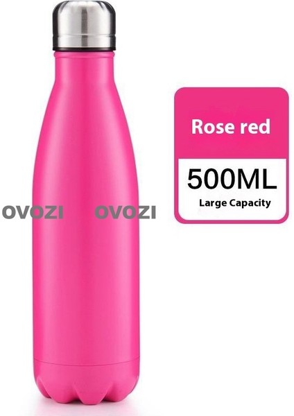 500ML Spor Kupa 304 Paslanmaz Çelik Vakum Yalıtımlı Kupa (Yurt Dışından)