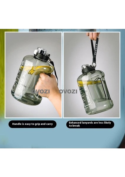 1.5l Büyük Kapasiteli Spor ve Fitness Pipetli Su Şişesi (Yurt Dışından) fiyatları