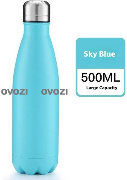 500ML Spor Kupa 304 Paslanmaz Çelik Vakum Yalıtımlı Kupa (Yurt Dışından)