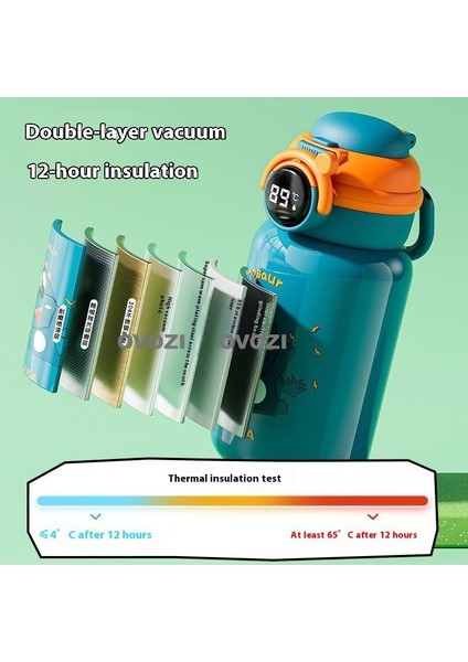 500ML Yüksek Değerli 316 Paslanmaz Çelik Öğrenci Çocuk Yalıtımlı Dak (Yurt Dışından) fırsatları