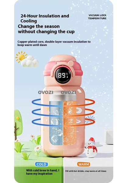 500ML Yüksek Değerli 316 Paslanmaz Çelik Öğrenci Çocuk Yalıtımlı Dak (Yurt Dışından) indirimleri