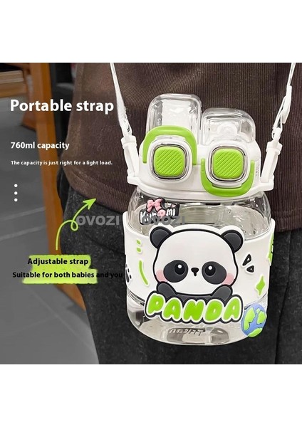 760ML Karikatür Öğrenci Çocuk Pipetli Kupa (Yurt Dışından) modelleri