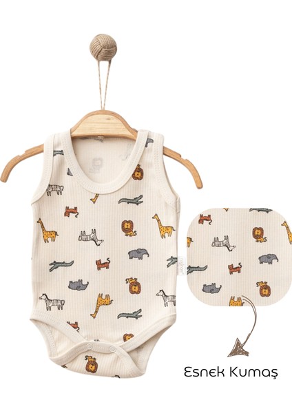 Erkek Bebek&çocuk Askılı Çıtçıtlı Badi 2’li Set – %100 Pamuk, Esnek ve Rahat fiyatları