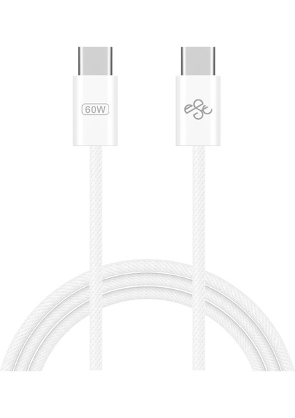 60W Type-C To Type-C Hasır Kablo fiyatları